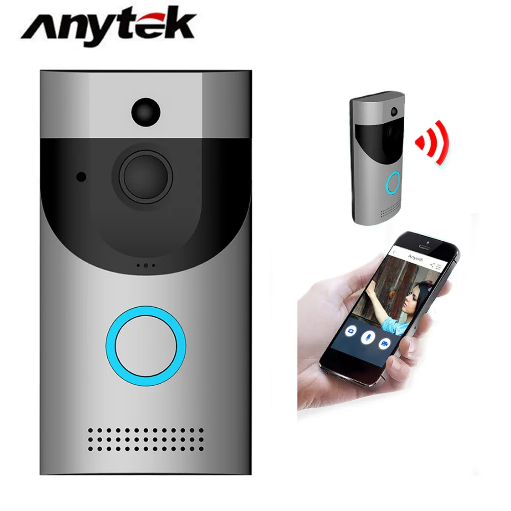 Anytek B30 Wireless WiFi Intercom Video Doorbell+ B10 Doorbell Receiver Set Door Bell Camera Wifi Video Night Vision
Anytek B30 Wireless WiFi Intercom Video Doorbell+ B10 Doorbell Receiver Set Door Bell Camera Wifi Video Night Vision