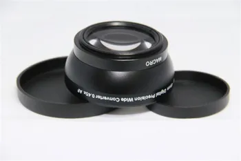 New Macro Digital lenses 49mm 0.45x WIDE Angle + Macro Conversion LENS+Lens Front Rear Caps+Lens bag for Front Thread Camcorder
New Macro Digital lenses 49mm 0.45x WIDE Angle + Macro Conversion LENS+Lens Front Rear Caps+Lens bag for Front Thread Camcorder