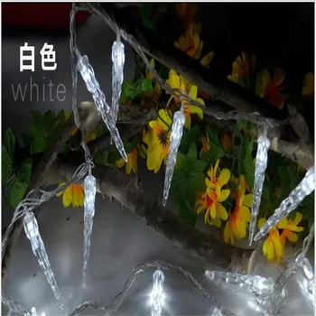 Holiday Lighting 3M 20 LED Icicle Home Xmas Decoration Christmas Lights Outdoor Waterproof Fairy String Lights
Holiday Lighting 3M 20 LED Icicle Home Xmas Decoration Christmas Lights Outdoor Waterproof Fairy String Lights