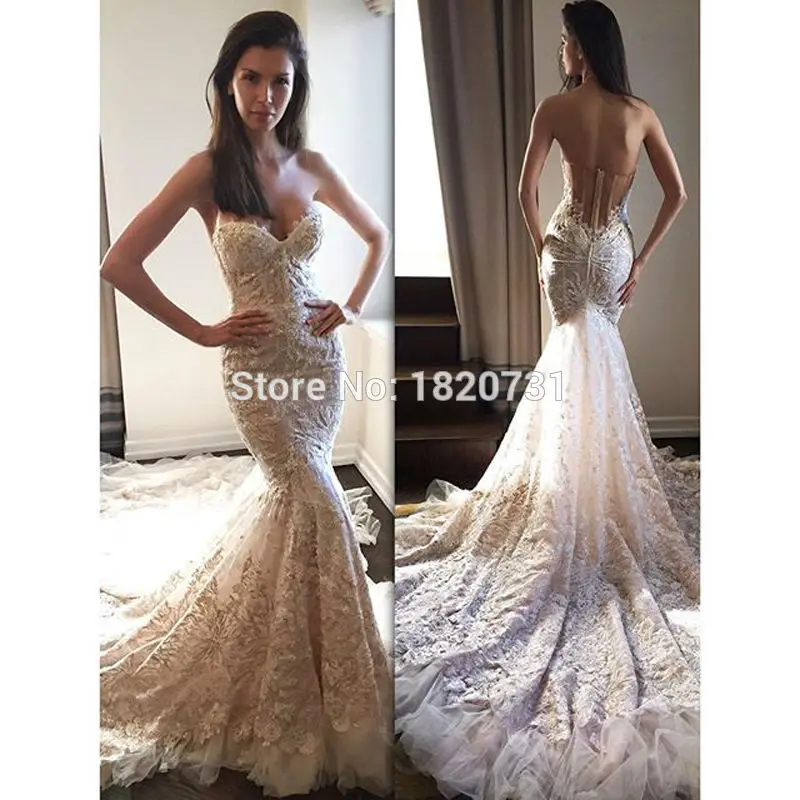 2019 New Fashion Vestido De Noiva Embroidered Lace On Net Off The Shoulder Backless Wedding Dress Sweetheart Mermaid Bridal Gown
2019 New Fashion Vestido De Noiva Embroidered Lace On Net Off The Shoulder Backless Wedding Dress Sweetheart Mermaid Bridal Gown