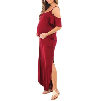 Summer New Fashion Women Pregnant Short Sleeve Pregnant Maternity Sexy Dress Solid Ruffles Strap Wholesale Free Ship Z4
Summer New Fashion Women Pregnant Short Sleeve Pregnant Maternity Sexy Dress Solid Ruffles Strap Wholesale Free Ship Z4