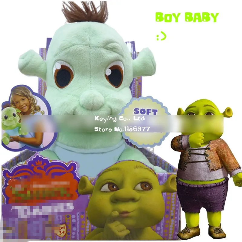 New Arrival Shrek Baby Cute Plush Toy Doll Birthday Christmas New Year Children Gift Collection
New Arrival Shrek Baby Cute Plush Toy Doll Birthday Christmas New Year Children Gift Collection