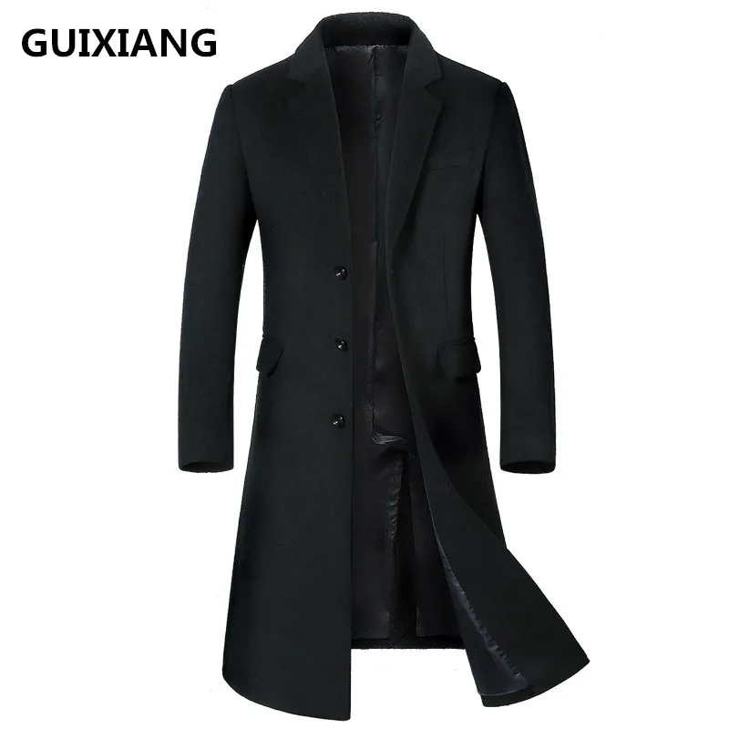 2018 Winter Overcoat Men's fashion Long style woolen trench coat jacket Men's casual coats jackets wool Outerwear men windbreak
2018 Winter Overcoat Men's fashion Long style woolen trench coat jacket Men's casual coats jackets wool Outerwear men windbreak
