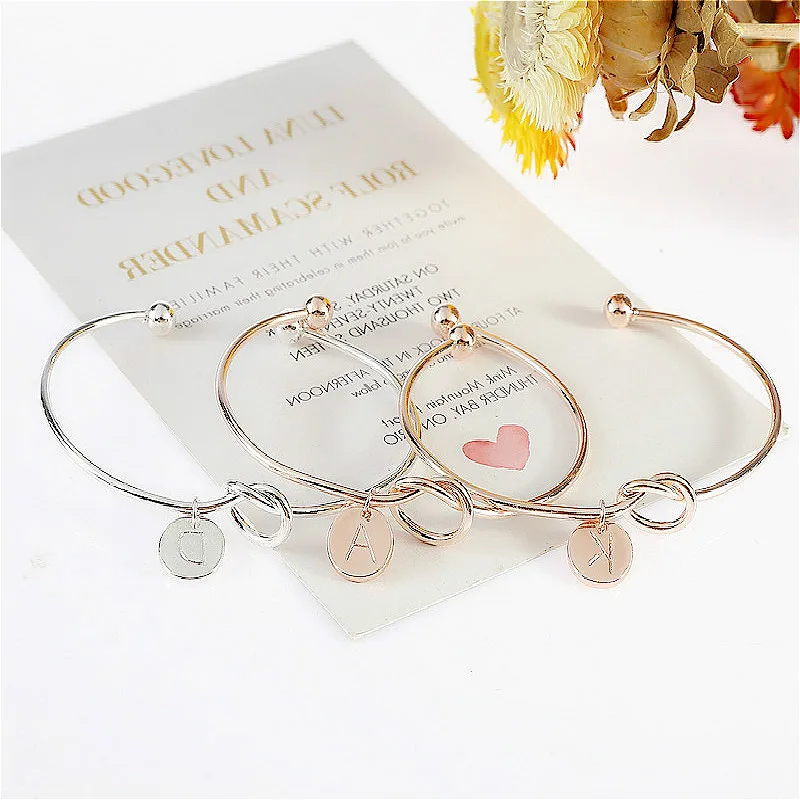 Hot Sale Fashion Women Men Lovers Bracelet Hot Rose Gold/silver Alloy Letter Chain & Link Bracelets Female Personality gift
Hot Sale Fashion Women Men Lovers Bracelet Hot Rose Gold/silver Alloy Letter Chain & Link Bracelets Female Personality gift