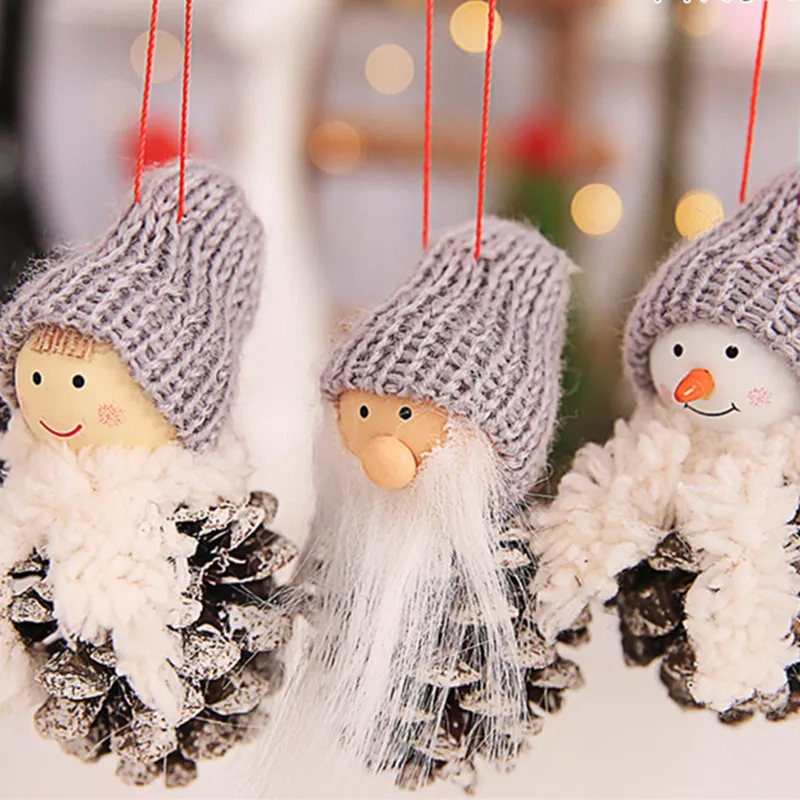 3pcs Noel Creative Old Man Doll Baubles Christmas Tree Decorations White PineCone Doll Ornament Natal Xmas Decorations for Home
3pcs Noel Creative Old Man Doll Baubles Christmas Tree Decorations White PineCone Doll Ornament Natal Xmas Decorations for Home