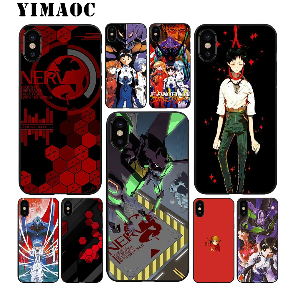 YIMAOC Neon Genesis Evangelion Soft TPU Black Silicone Case for iPhone X or 10 8 7 6 6S Plus 5 5S SE Xr Xs Max
YIMAOC Neon Genesis Evangelion Soft TPU Black Silicone Case for iPhone X or 10 8 7 6 6S Plus 5 5S SE Xr Xs Max