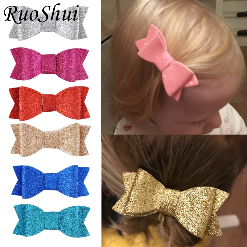 3 Inch Boutique Girls Hair Bows Hairpins Glitter Leather Bow Hair Clips Bowknot Barrettes Kids Children Girls Hair Accessories
3 Inch Boutique Girls Hair Bows Hairpins Glitter Leather Bow Hair Clips Bowknot Barrettes Kids Children Girls Hair Accessories