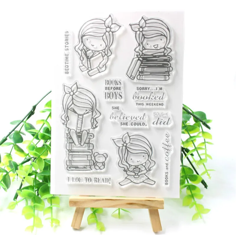 KSCRAFT Bedtime Stories Transparent Clear Silicone Stamps for DIY Scrapbooking/Card Making/Kids Crafts Decoration Supplies 652
KSCRAFT Bedtime Stories Transparent Clear Silicone Stamps for DIY Scrapbooking/Card Making/Kids Crafts Decoration Supplies 652