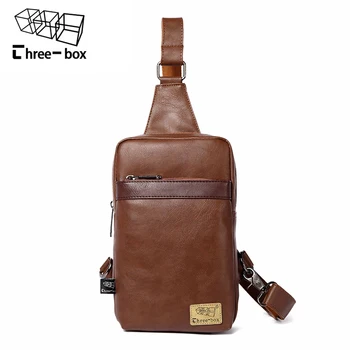 Three-box Brand Vintage Men Bags Leather Travel Bag Casual Men's Crossbody Shoulder Bag Zipper Sling Waist Chest Bag Male Bolsa
Three-box Brand Vintage Men Bags Leather Travel Bag Casual Men's Crossbody Shoulder Bag Zipper Sling Waist Chest Bag Male Bolsa