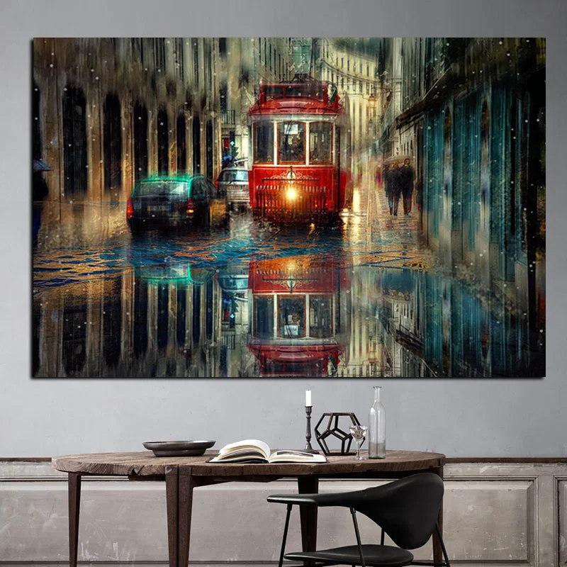 Retro City Street Landscape Oil Painting On Canvas Art Posters And Prints Scandinavian Wall Picture Cudros Home Decoration
Retro City Street Landscape Oil Painting On Canvas Art Posters And Prints Scandinavian Wall Picture Cudros Home Decoration