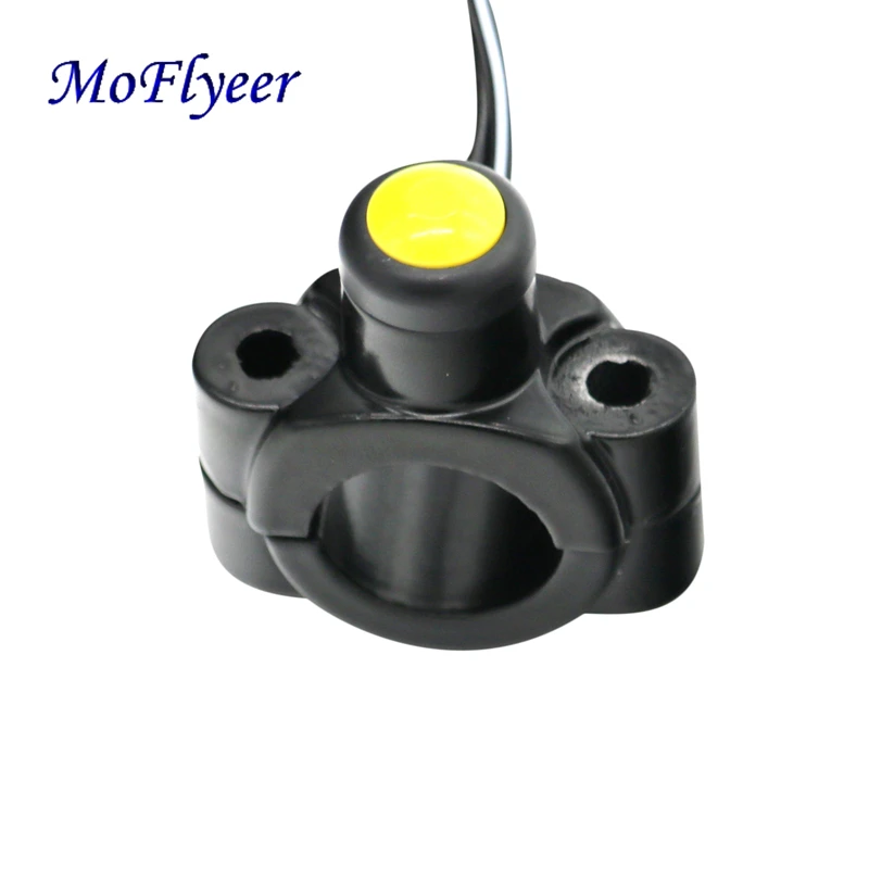 MoFlyeer Universal Motorcycle 22mm Aluminum Handlebar Switches Mount Headlamp Power Start Kill Fog Light Button
MoFlyeer Universal Motorcycle 22mm Aluminum Handlebar Switches Mount Headlamp Power Start Kill Fog Light Button