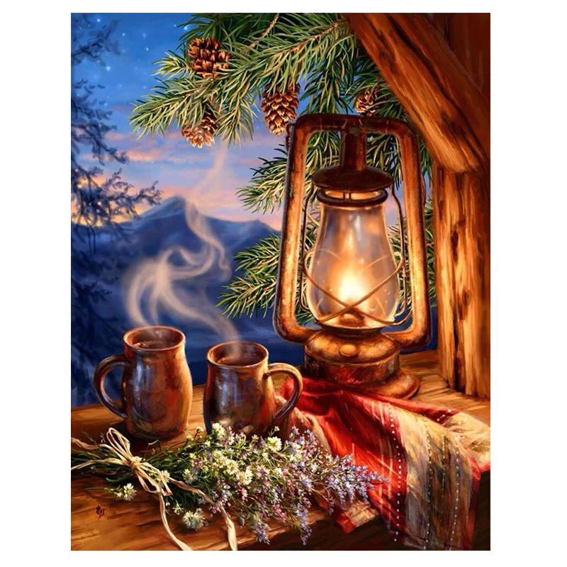 5D DIY Full Square Diamond Embroidery Landscape Diamond Painting Display Leisure Life Cross Stitch Mosaic Home Decor Lantern new
5D DIY Full Square Diamond Embroidery Landscape Diamond Painting Display Leisure Life Cross Stitch Mosaic Home Decor Lantern new