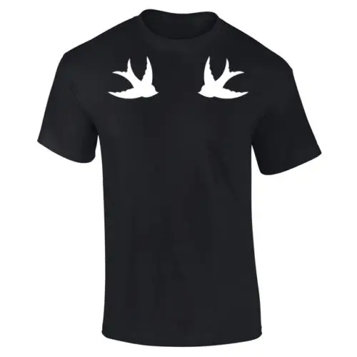 Mens Swallows Birds Tattoo Style T-shirt S-XXXL New T Shirts Funny Tops Tee New Unisex Funny Tops
Mens Swallows Birds Tattoo Style T-shirt S-XXXL New T Shirts Funny Tops Tee New Unisex Funny Tops