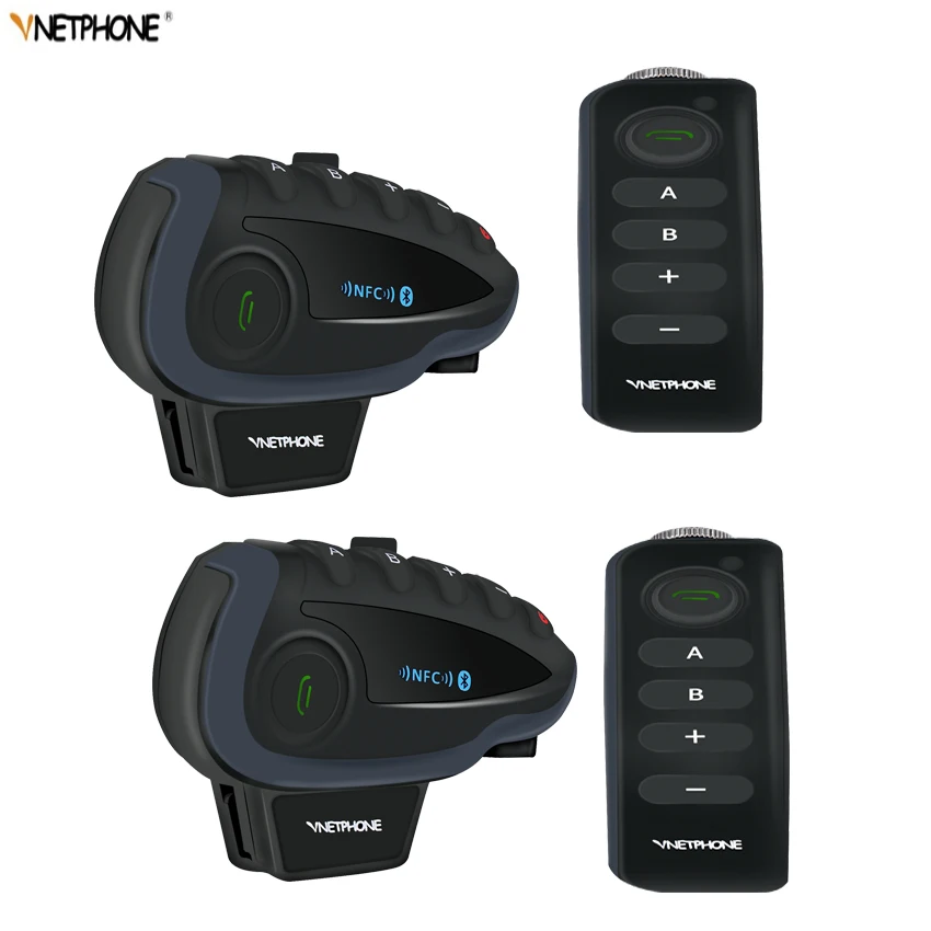 VNETPHONE 2pcs V8 Intercom 5 Rider BT Bluetooth Motorcycle Helmet Headset FM Stereo MP3 NFC Remote Control Support Smart Phone
VNETPHONE 2pcs V8 Intercom 5 Rider BT Bluetooth Motorcycle Helmet Headset FM Stereo MP3 NFC Remote Control Support Smart Phone