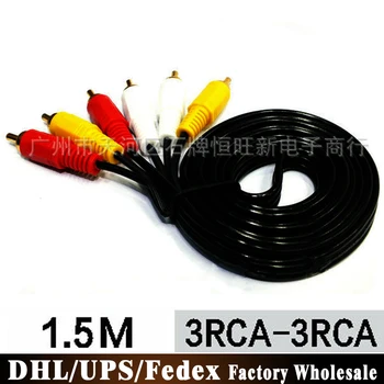 500Pcs/Lot 1.5M 3M 5M 10M Audio And Video Cable 6-wire Three-color Line TV Lines
500Pcs/Lot 1.5M 3M 5M 10M Audio And Video Cable 6-wire Three-color Line TV Lines