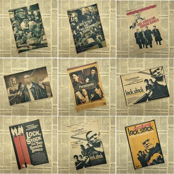 Lock, Stock and Two Smoking Barrels core Classic Movie Kraft Paper Poster Bar Cafe Living Room Dining room
Lock, Stock and Two Smoking Barrels core Classic Movie Kraft Paper Poster Bar Cafe Living Room Dining room