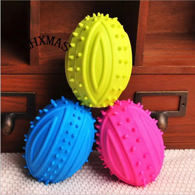 TPR собака жевательные игрушки резиновый мяч игрушка Funning Ball для чистки зубов