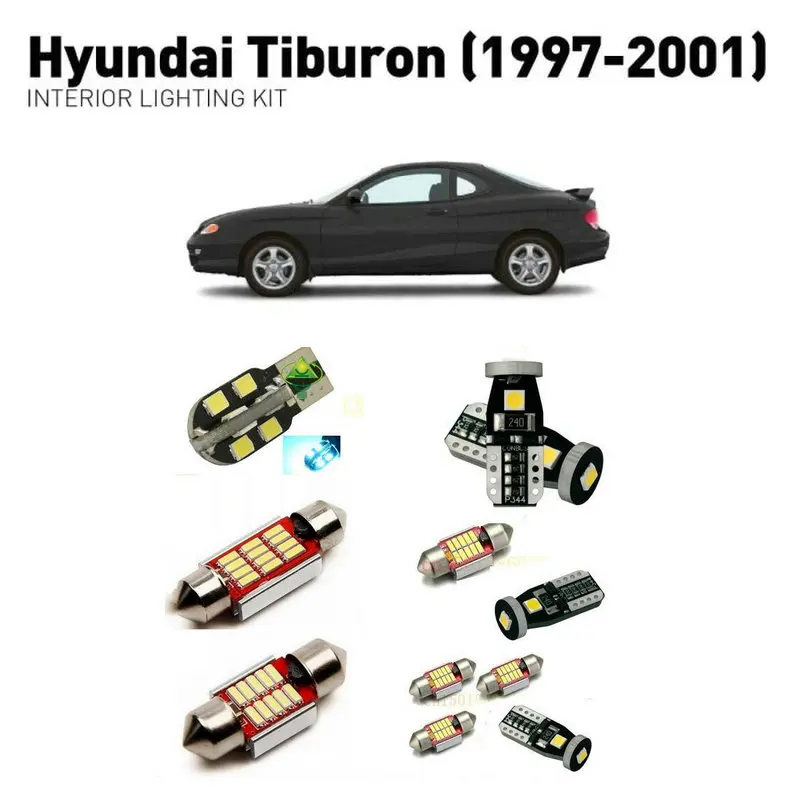 Led interior lights For Hyundai tiburon 1997-2001 7pc Led Lights For Cars lighting kit automotive bulbs Canbus
Led interior lights For Hyundai tiburon 1997-2001 7pc Led Lights For Cars lighting kit automotive bulbs Canbus