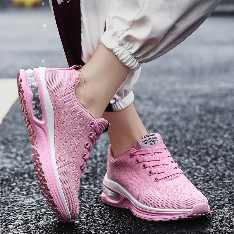AURONET Women Air Cushion Walking Shoes Plus Size Outdoor Lace Up Ladies Shoes Woman Sneakers Casual Basquettes Femme
AURONET Women Air Cushion Walking Shoes Plus Size Outdoor Lace Up Ladies Shoes Woman Sneakers Casual Basquettes Femme