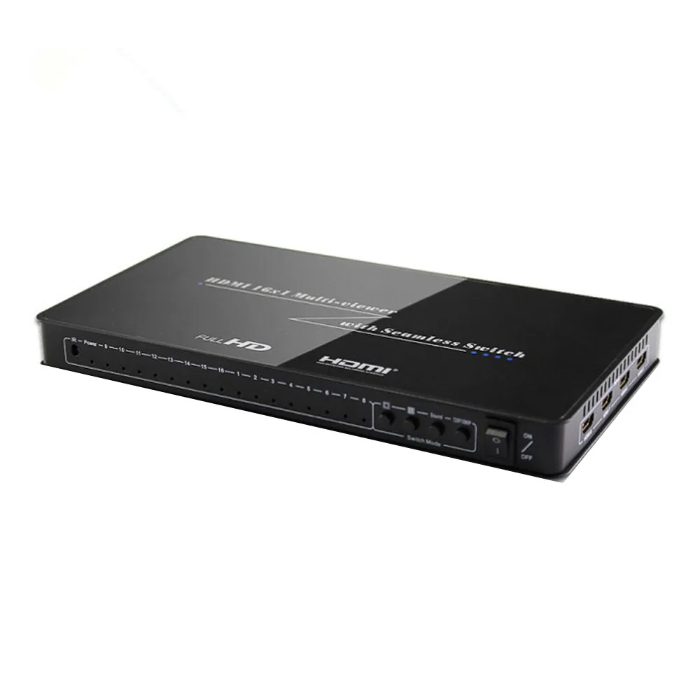 HDMI multi-screen splitter 16 in 1 out 16X1 DNF splitter 32 open DNF dungeon moving brick video splitter HY-V1061-B0-S0-H0
HDMI multi-screen splitter 16 in 1 out 16X1 DNF splitter 32 open DNF dungeon moving brick video splitter HY-V1061-B0-S0-H0