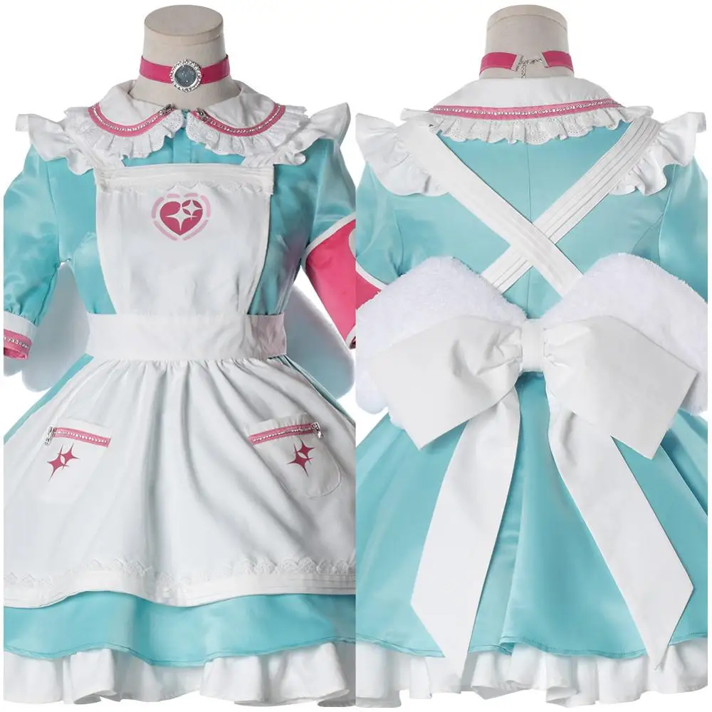 The Idolmaster Cinderella Girls Cosplay Yumemi Riamu Cosplay Costume Maid Dress Wig Halloween Carnival Costumes
The Idolmaster Cinderella Girls Cosplay Yumemi Riamu Cosplay Costume Maid Dress Wig Halloween Carnival Costumes