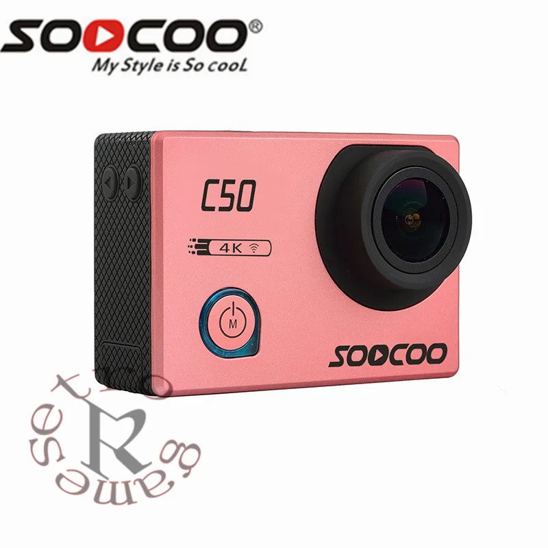 SOOCOO C50 Action 4K 24fps Sports Camera Wifi Gyro Adjustable Viewing angles NTK96660 30M Waterproof Sport DV Action Cam
SOOCOO C50 Action 4K 24fps Sports Camera Wifi Gyro Adjustable Viewing angles NTK96660 30M Waterproof Sport DV Action Cam