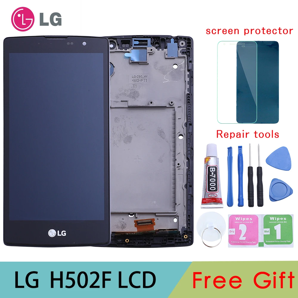 ORIGINAL 5.0" 1280x720 LCD For LG Magna Display Magna H502F LCD H525N Touch Screen Digitizer H500 H502 LCD Replacement LCD
ORIGINAL 5.0" 1280x720 LCD For LG Magna Display Magna H502F LCD H525N Touch Screen Digitizer H500 H502 LCD Replacement LCD
