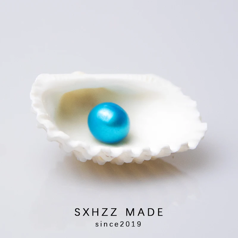 SXHZZ Oyster Pearl Драгоценный камень из бисера натуральный пресноводный жемчуг для