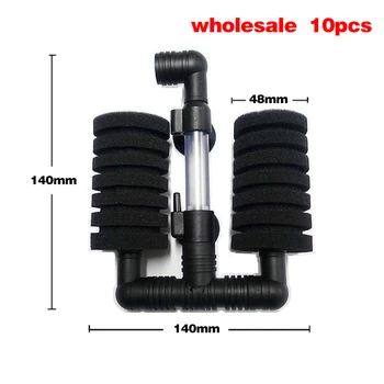 10 pcs Bio Sponge Filter Betta Fry Shrimp Aquarium Fish Tank Double Head Without packaging Practical
10 pcs Bio Sponge Filter Betta Fry Shrimp Aquarium Fish Tank Double Head Without packaging Practical