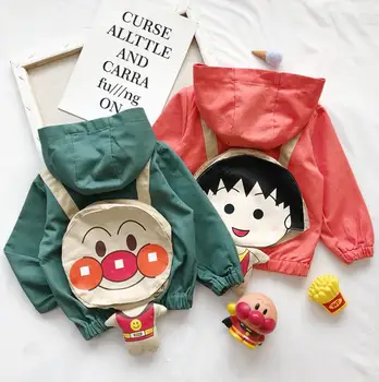 Spring Boys Girls Jackets For Children Hooded Cute Windbreaker Kids Coats Baby Clothes Outerwear Clothing
Spring Boys Girls Jackets For Children Hooded Cute Windbreaker Kids Coats Baby Clothes Outerwear Clothing