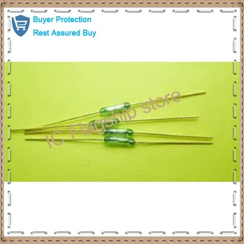 New dry reed pipe/magnetic control h imported glass sealed parts size 1.8 * 6 mm normally open
New dry reed pipe/magnetic control h imported glass sealed parts size 1.8 * 6 mm normally open
