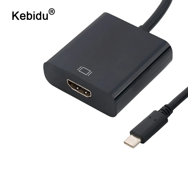 kebidu USB C to HDMI Adapter 4K Type C 3.1 Male to HDMI Female Adapter Converter for MacBook for Samsung HTC HUAWEI LG Lenovo
kebidu USB C to HDMI Adapter 4K Type C 3.1 Male to HDMI Female Adapter Converter for MacBook for Samsung HTC HUAWEI LG Lenovo