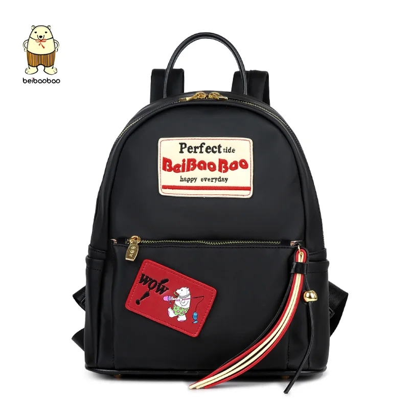 Beibaobao New Casual Waterproof Nylon Fashion Backpacks Women High Quality Travel Bag School Bags For Girls Boys Daypack 2019
Beibaobao New Casual Waterproof Nylon Fashion Backpacks Women High Quality Travel Bag School Bags For Girls Boys Daypack 2019
