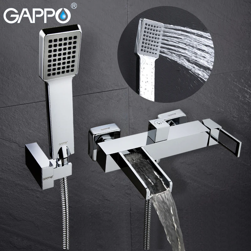 

GAPPO Bathtub Faucet bath tub faucets waterfall bath faucet bathroom shower faucet bathtub wall mounted Brass bath mixer shower