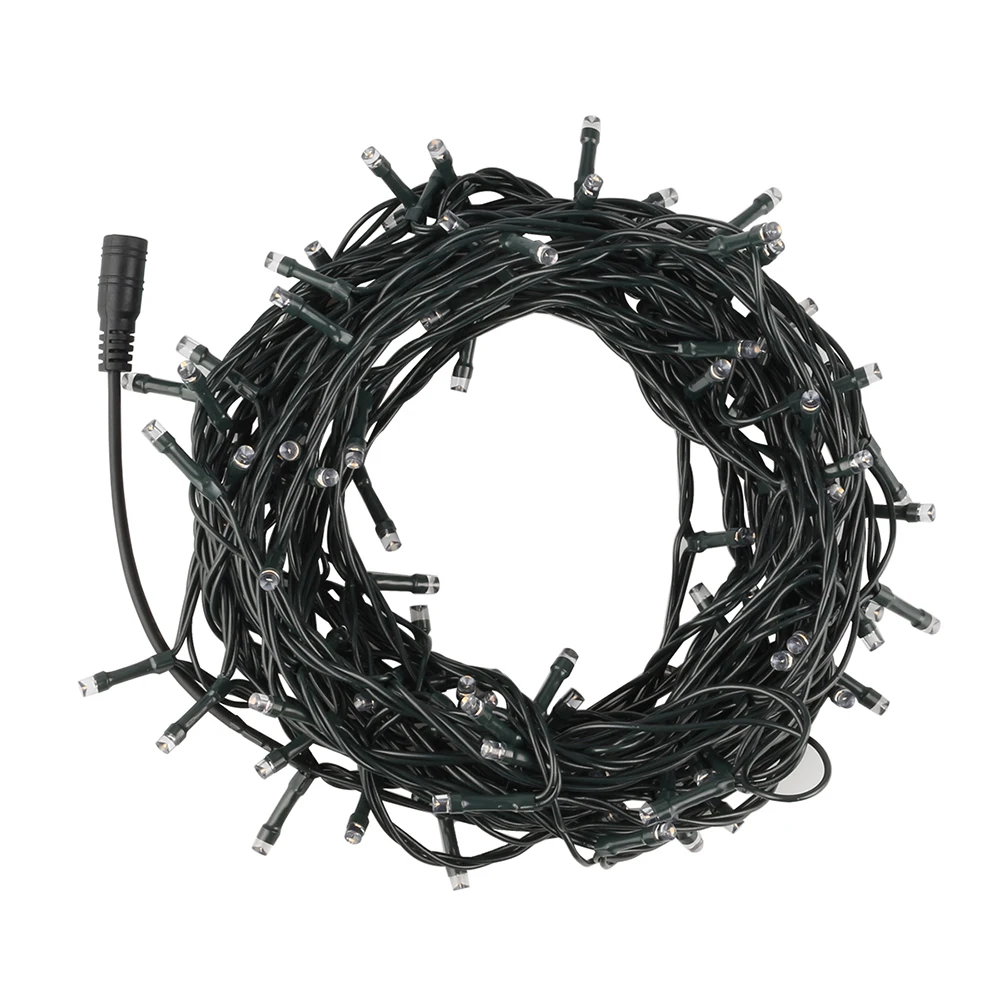 10M 20M 30M 50M LED Strings DC 12V Female Christmas Wedding Party Garden Garland tree Decoration LED String Fairy Lights Black
10M 20M 30M 50M LED Strings DC 12V Female Christmas Wedding Party Garden Garland tree Decoration LED String Fairy Lights Black