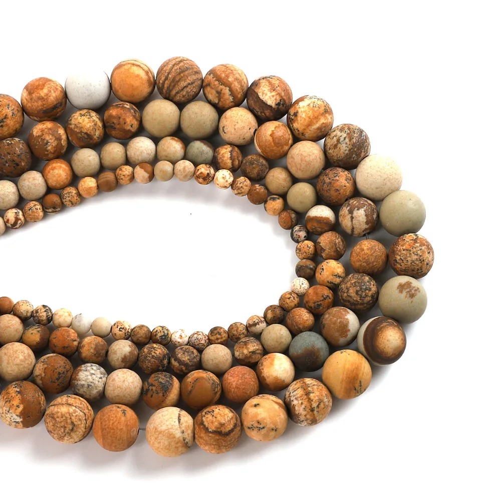 Top Sell 4/6/8/10MM Natural Dull Polish Matte Frosted Stone Beads Round Loose For DIY Jewelry Making Bracelet Necklace Earring
Top Sell 4/6/8/10MM Natural Dull Polish Matte Frosted Stone Beads Round Loose For DIY Jewelry Making Bracelet Necklace Earring