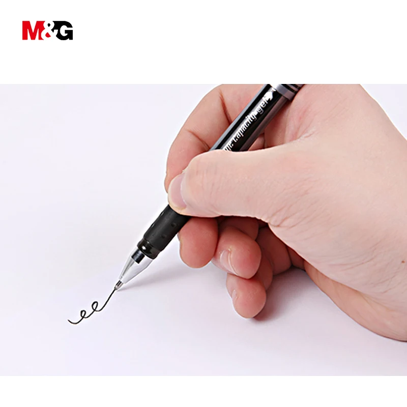 M&G Wholesale 3pcs 1.0mm quality ballpoint gel pens for school writing supplies cute black blue ink smooth pen office stationery
M&G Wholesale 3pcs 1.0mm quality ballpoint gel pens for school writing supplies cute black blue ink smooth pen office stationery