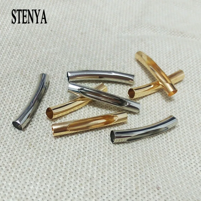 jewelry leather cord necklace connector Tube Beads Spacer Smooth curve open Bent Tubing Bracelet pipe decor Moon Bangle clasps
jewelry leather cord necklace connector Tube Beads Spacer Smooth curve open Bent Tubing Bracelet pipe decor Moon Bangle clasps