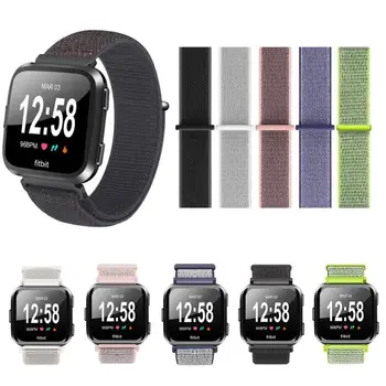 ALLOYSEED Nylon Loop Braided Watch Band Strap For Fitbit Versa Smart Watch Replacement Sport Adjustable Wrist Strap Watchband
ALLOYSEED Nylon Loop Braided Watch Band Strap For Fitbit Versa Smart Watch Replacement Sport Adjustable Wrist Strap Watchband