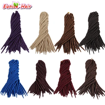 24Roots/Pack Dread Faux Locs Braids Crochet Hair Ombre Twist 14" 18"Synthetic Hair Braids For Beautiful Women Hair Extension
24Roots/Pack Dread Faux Locs Braids Crochet Hair Ombre Twist 14" 18"Synthetic Hair Braids For Beautiful Women Hair Extension