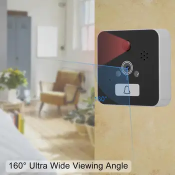 Video Camera Doorbell 5 Inch 1080P Smart WiFi Video Doorbell Security Electronic Door Viewer PIR Motion Detection
Video Camera Doorbell 5 Inch 1080P Smart WiFi Video Doorbell Security Electronic Door Viewer PIR Motion Detection