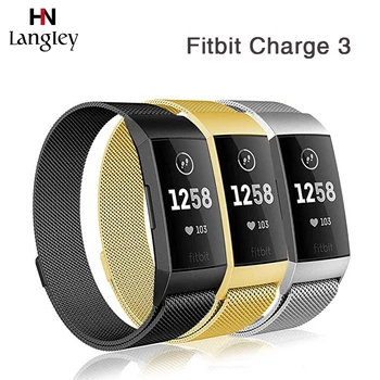 Milanese Strap For Fitbit charge3 Magnetic buckle Bands Fashion Women Men Wristbands Easy To Install Replacement Belts Bands
Milanese Strap For Fitbit charge3 Magnetic buckle Bands Fashion Women Men Wristbands Easy To Install Replacement Belts Bands