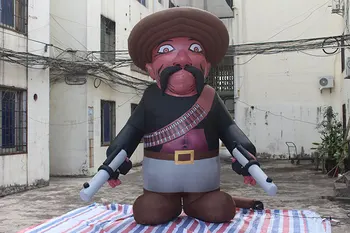 NB-CT20730 3.2M giant cartoon inflatable Mexican for advertising
NB-CT20730 3.2M giant cartoon inflatable Mexican for advertising