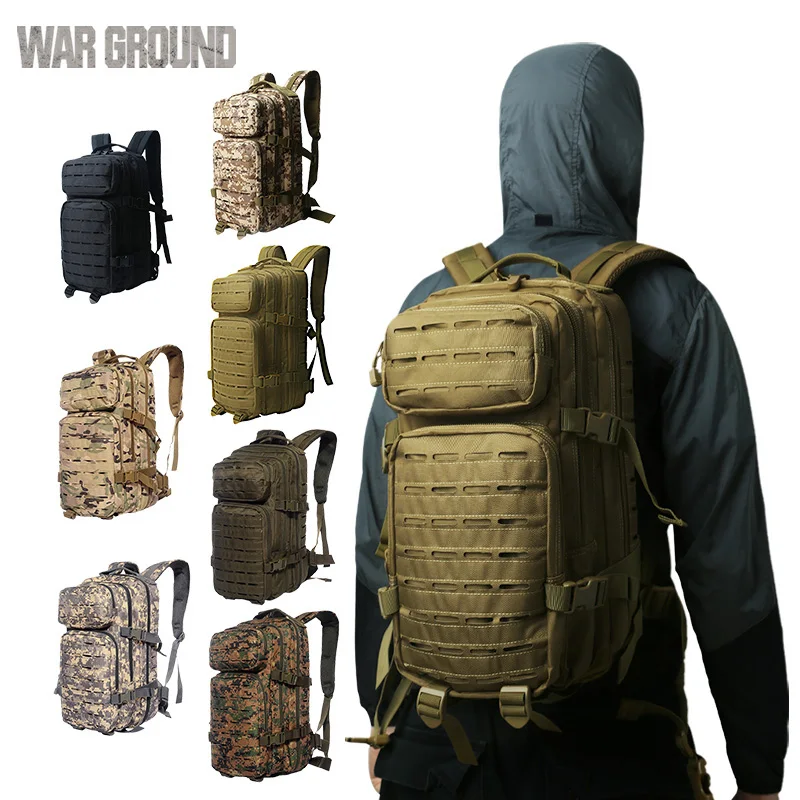 WAR GROUND 36L tactical Backpack multi-function hiking camping backpack outdoor backpack hunting bag Camouflage Military bag
WAR GROUND 36L tactical Backpack multi-function hiking camping backpack outdoor backpack hunting bag Camouflage Military bag