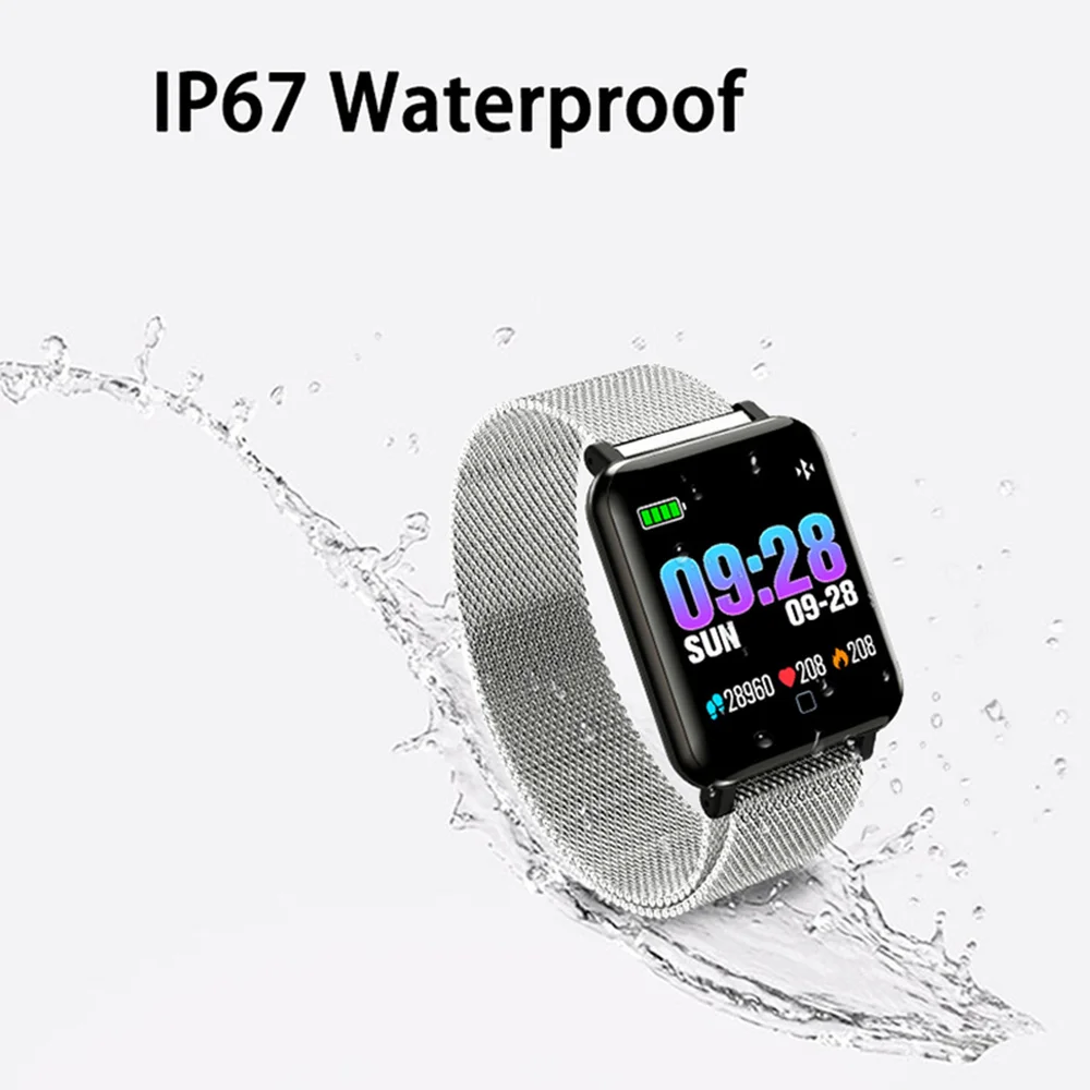 M19 Color Screen Smart Wristband Heart Rate Monitor Smart Band Sports Mode Tracker Business Stainless Steel Smart Wristband
M19 Color Screen Smart Wristband Heart Rate Monitor Smart Band Sports Mode Tracker Business Stainless Steel Smart Wristband