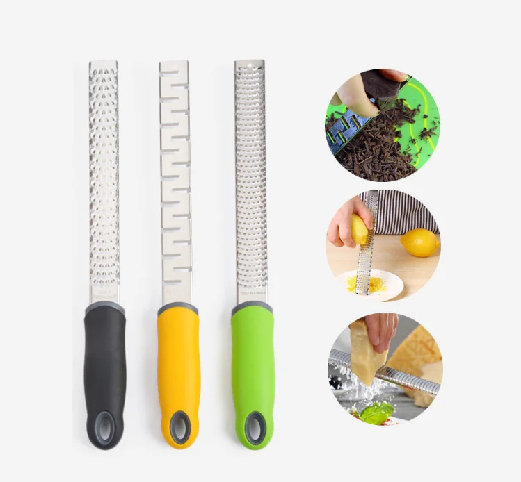 3PC/Set Kitchen Tools Fruit Gadgets Stainless Steel Lemon Zester Cheese Slicer Vegetable Grater Chocolate Shredder
3PC/Set Kitchen Tools Fruit Gadgets Stainless Steel Lemon Zester Cheese Slicer Vegetable Grater Chocolate Shredder