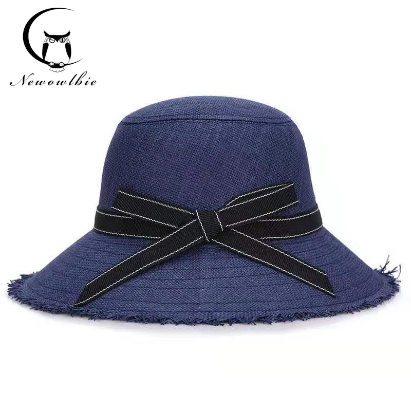 2020 Hot Sale Round Top Wide Brim Straw Hats Summer Sun Hats for Women With Leisure Beach Hats Lady linen Sun hat
2020 Hot Sale Round Top Wide Brim Straw Hats Summer Sun Hats for Women With Leisure Beach Hats Lady linen Sun hat