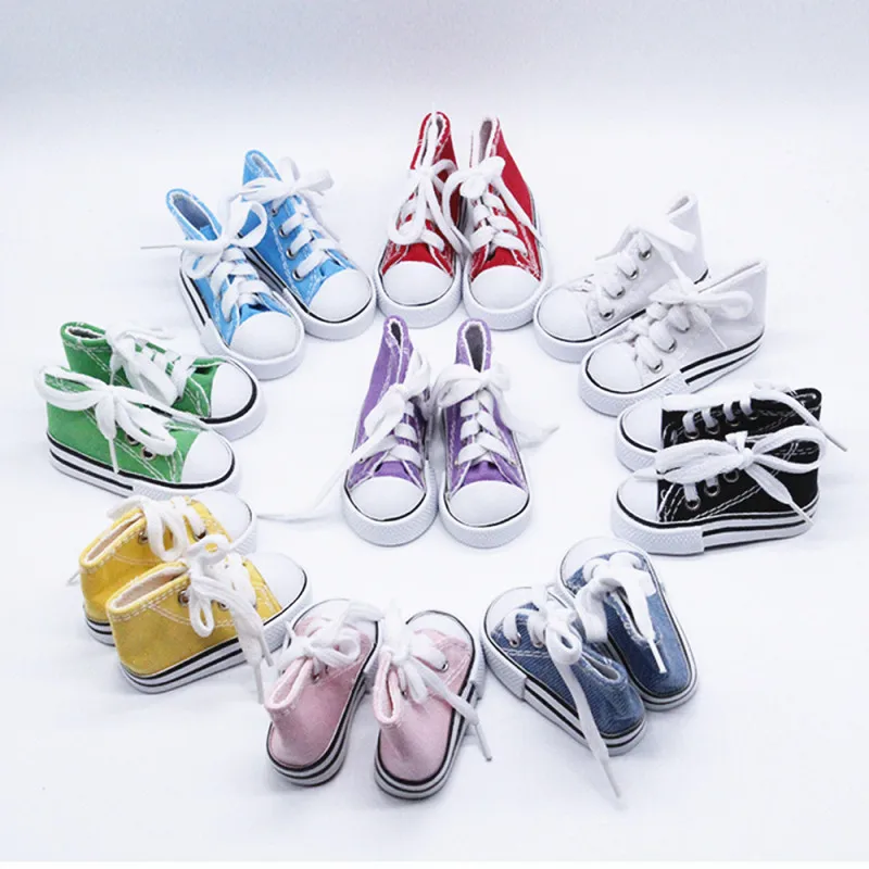 7.5cm Denim Canvas Mini Doll Shoes Toy Hand Made Doll Accessories Doll Boots Sneakers Girls Clothes for Bjd 1/4 Doll
7.5cm Denim Canvas Mini Doll Shoes Toy Hand Made Doll Accessories Doll Boots Sneakers Girls Clothes for Bjd 1/4 Doll