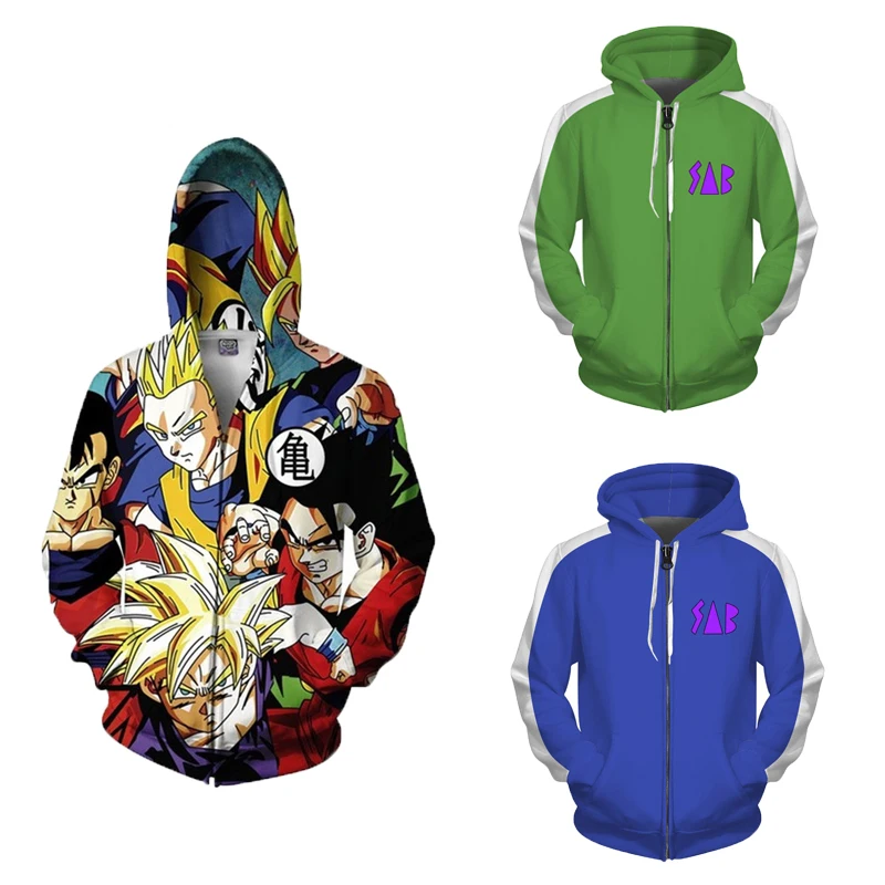 Anime Dragon Ball Z Goku Clothes Mens Hooded Sweatshirt Men Zip Up Tracksuit Jacket 3d Print Hoodies Hip Hop Streetwear Coat Top
Anime Dragon Ball Z Goku Clothes Mens Hooded Sweatshirt Men Zip Up Tracksuit Jacket 3d Print Hoodies Hip Hop Streetwear Coat Top
