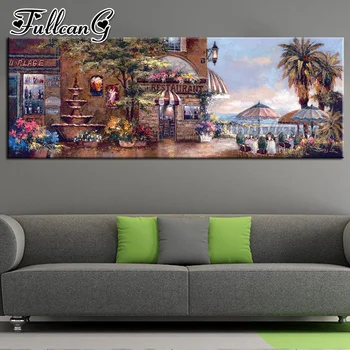 FULLCANG full square/round drill 5d diy diamond painting seaside restaurant large embroidery mosaic scenery wall decor FC1179
FULLCANG full square/round drill 5d diy diamond painting seaside restaurant large embroidery mosaic scenery wall decor FC1179